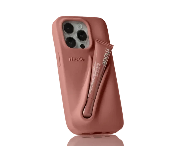 Silicon Lip Gloss iPhone Mobile Case With Tint