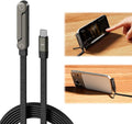 Fast Charging C-type Cable with Phone Stand
