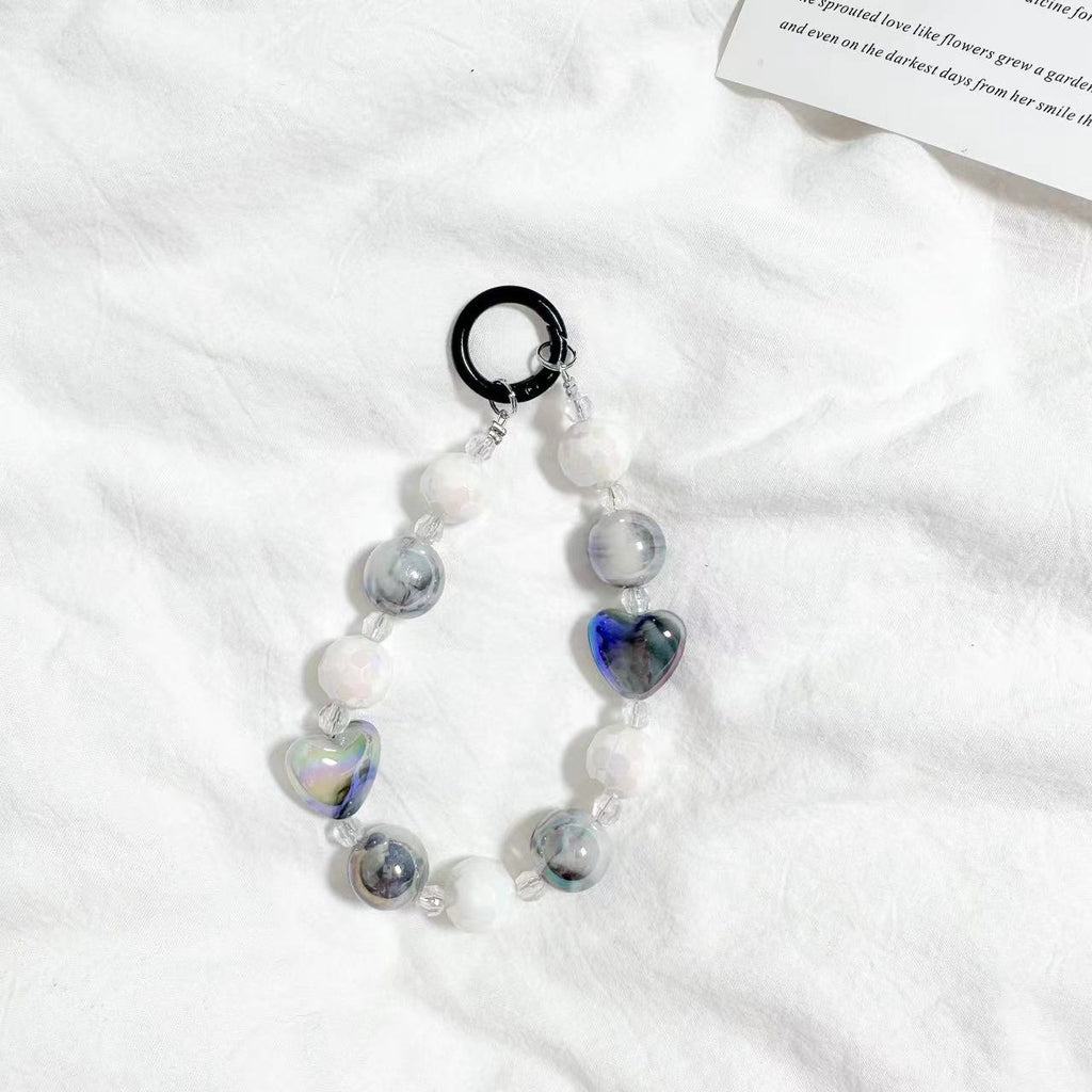 Luxury Marble Charm and Lanyard