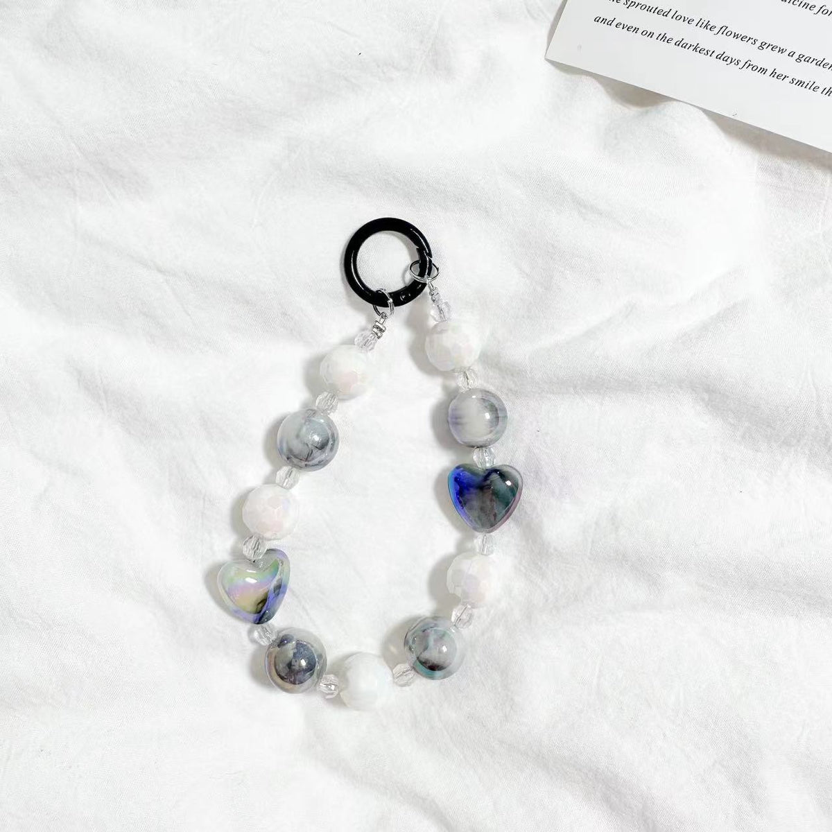 Luxury Marble Charm and Lanyard
