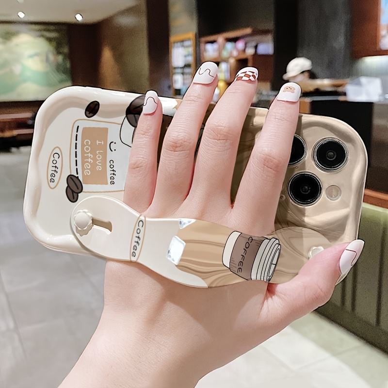 Coffee Holder Premium Silk-Finish Shatterproof iPhone Case
