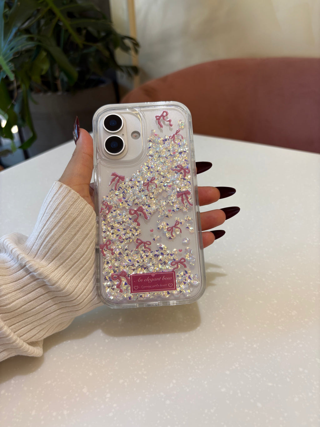 Sweet Ribbon Quicksand Case