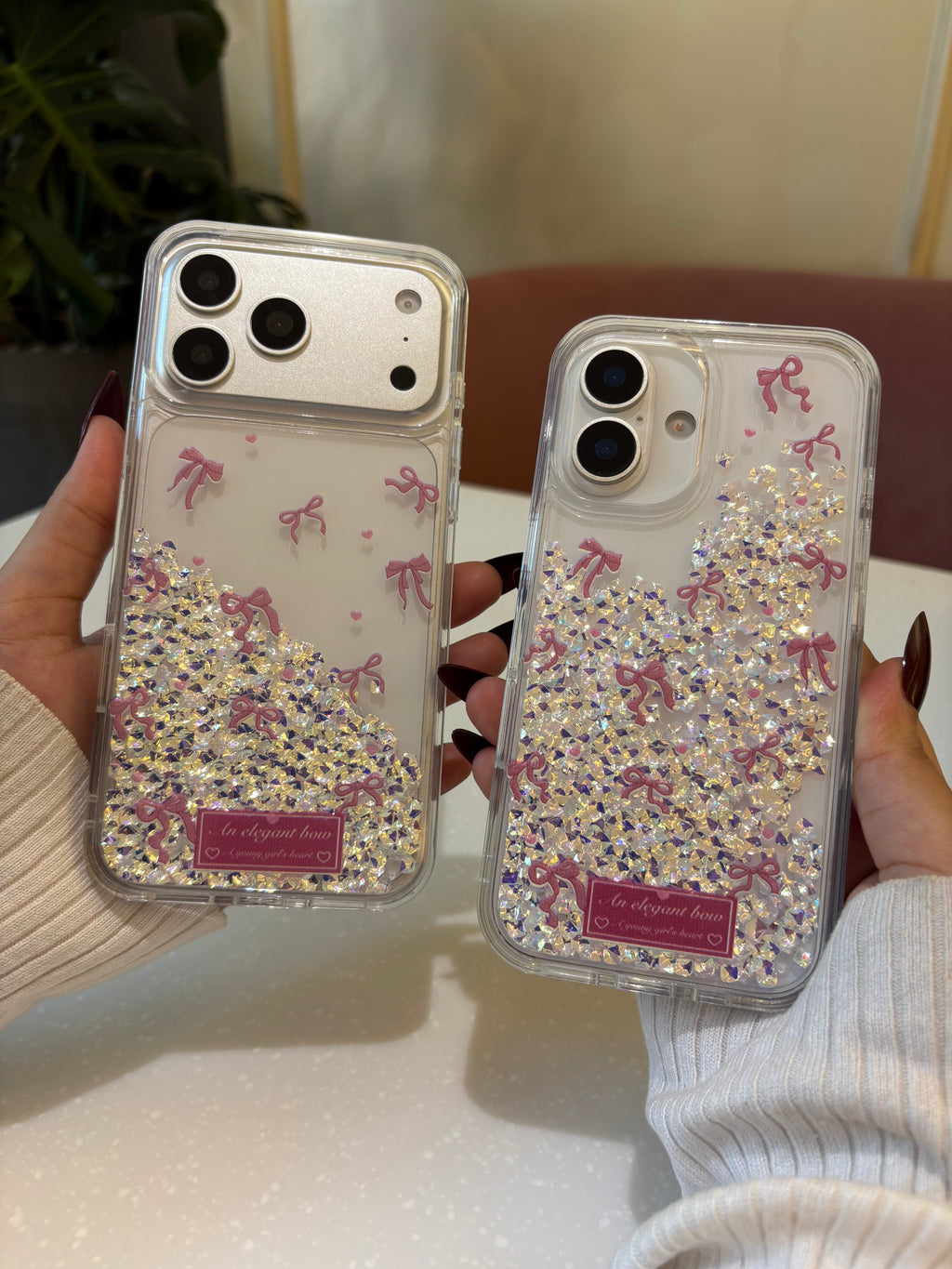 Sweet Ribbon Quicksand Case