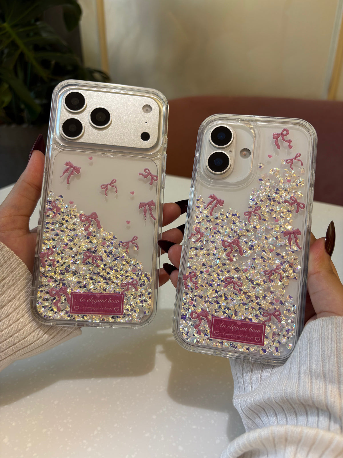 Sweet Ribbon Quicksand Case