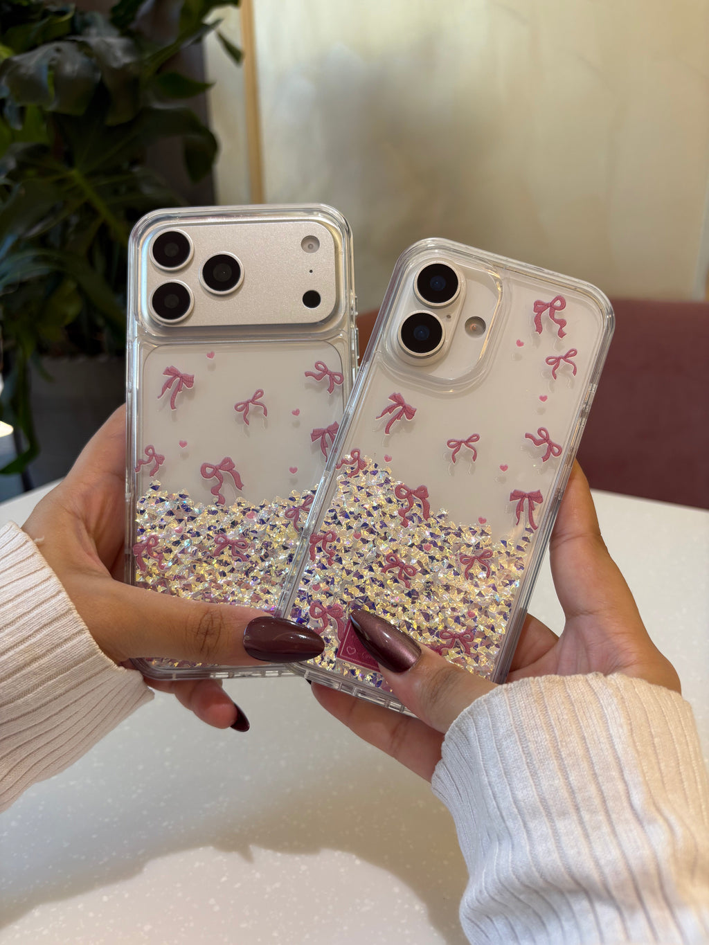 Sweet Ribbon Quicksand Case