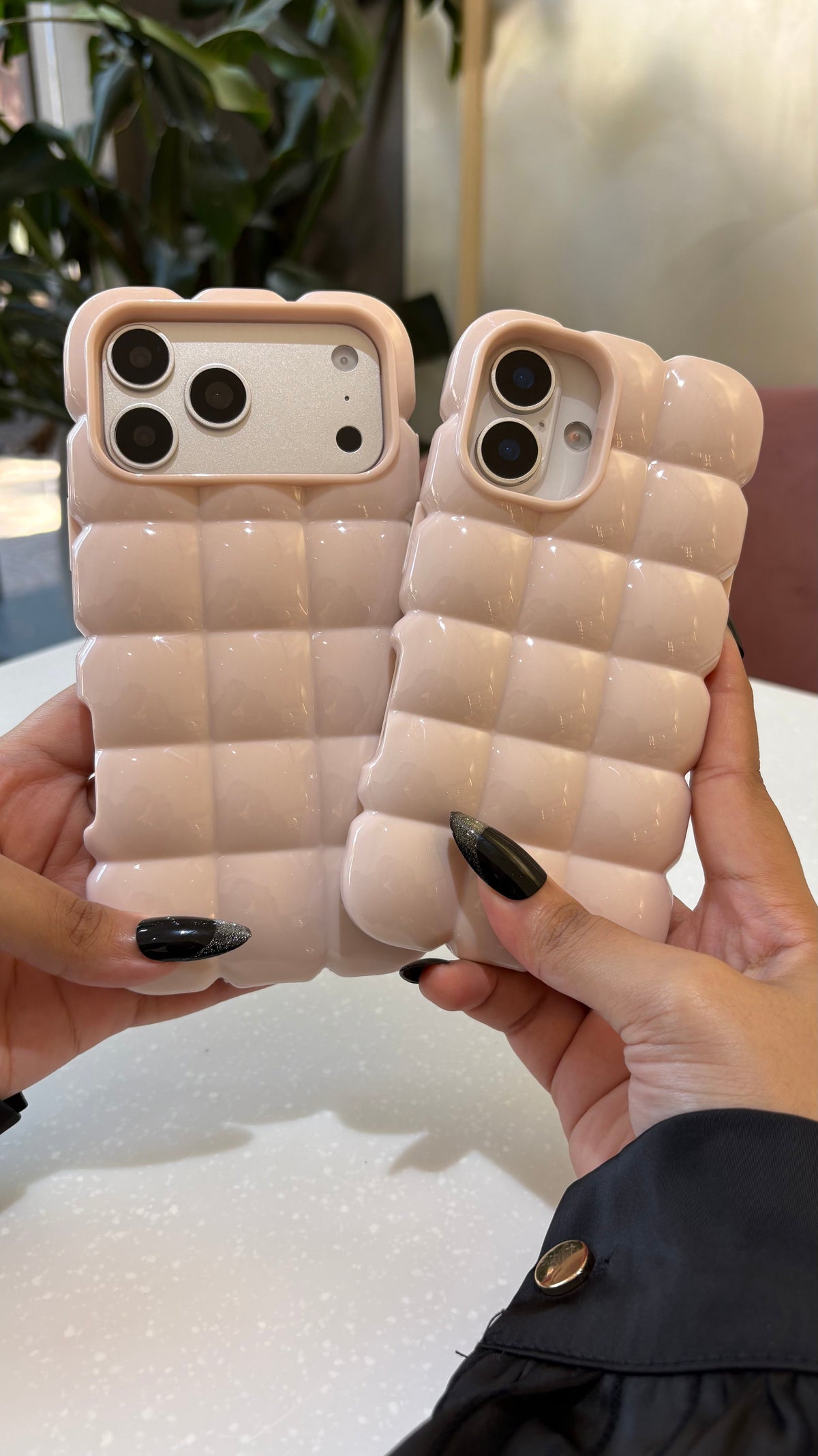 Baby Pink Puffer Case