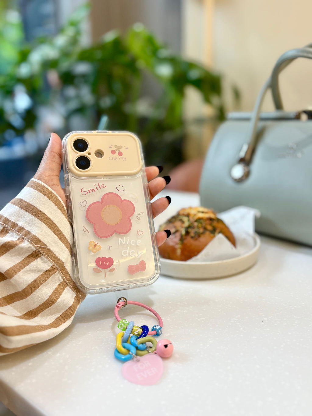 Forever Smile iPhone Case With Charm