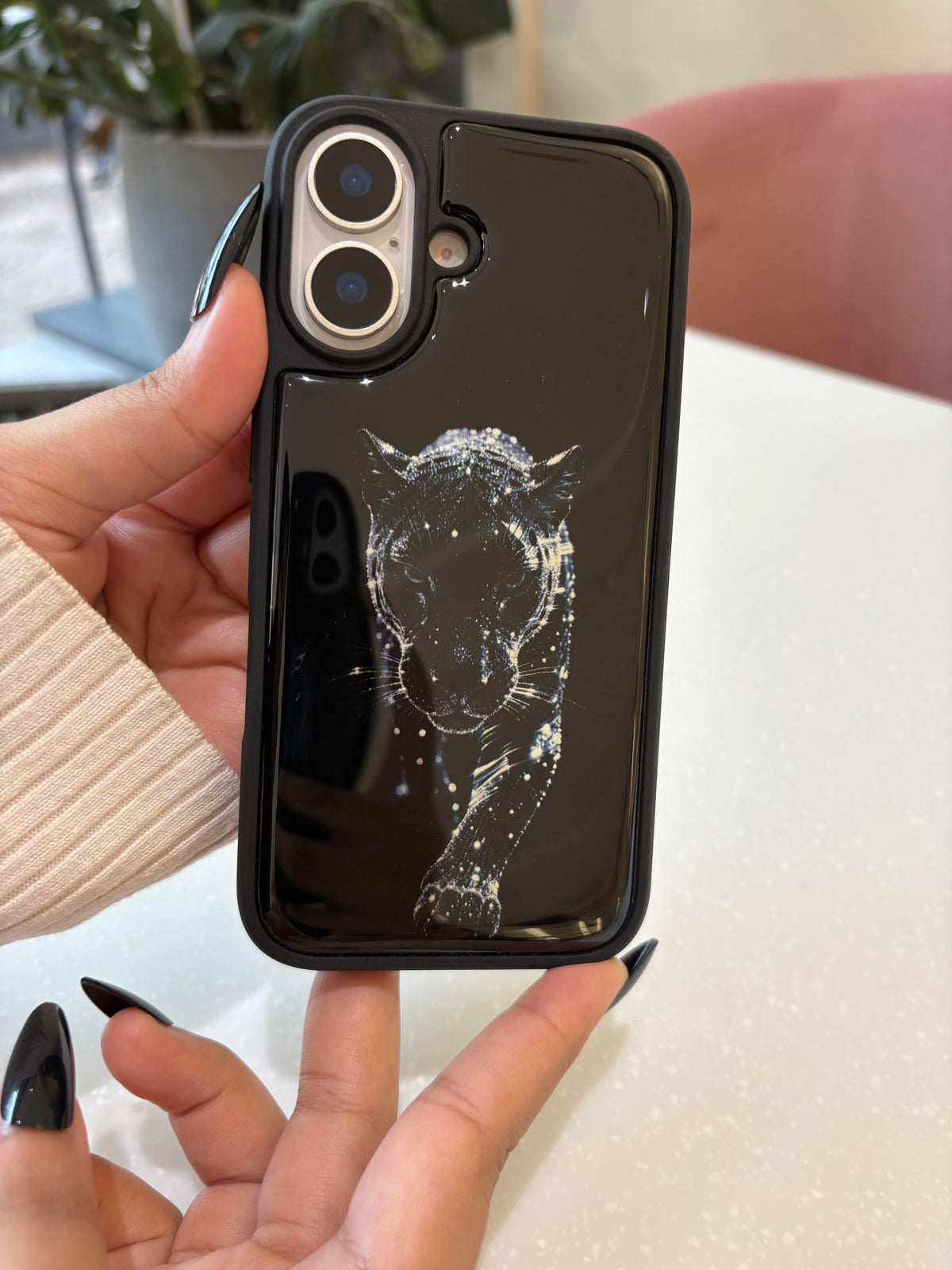 Midnight Leopard iPhone Case