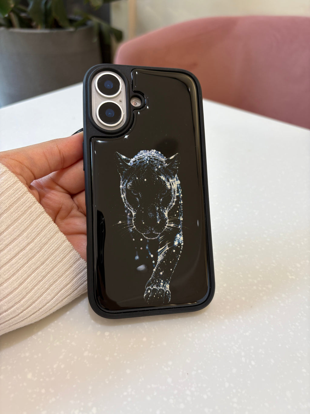 Midnight Leopard iPhone Case