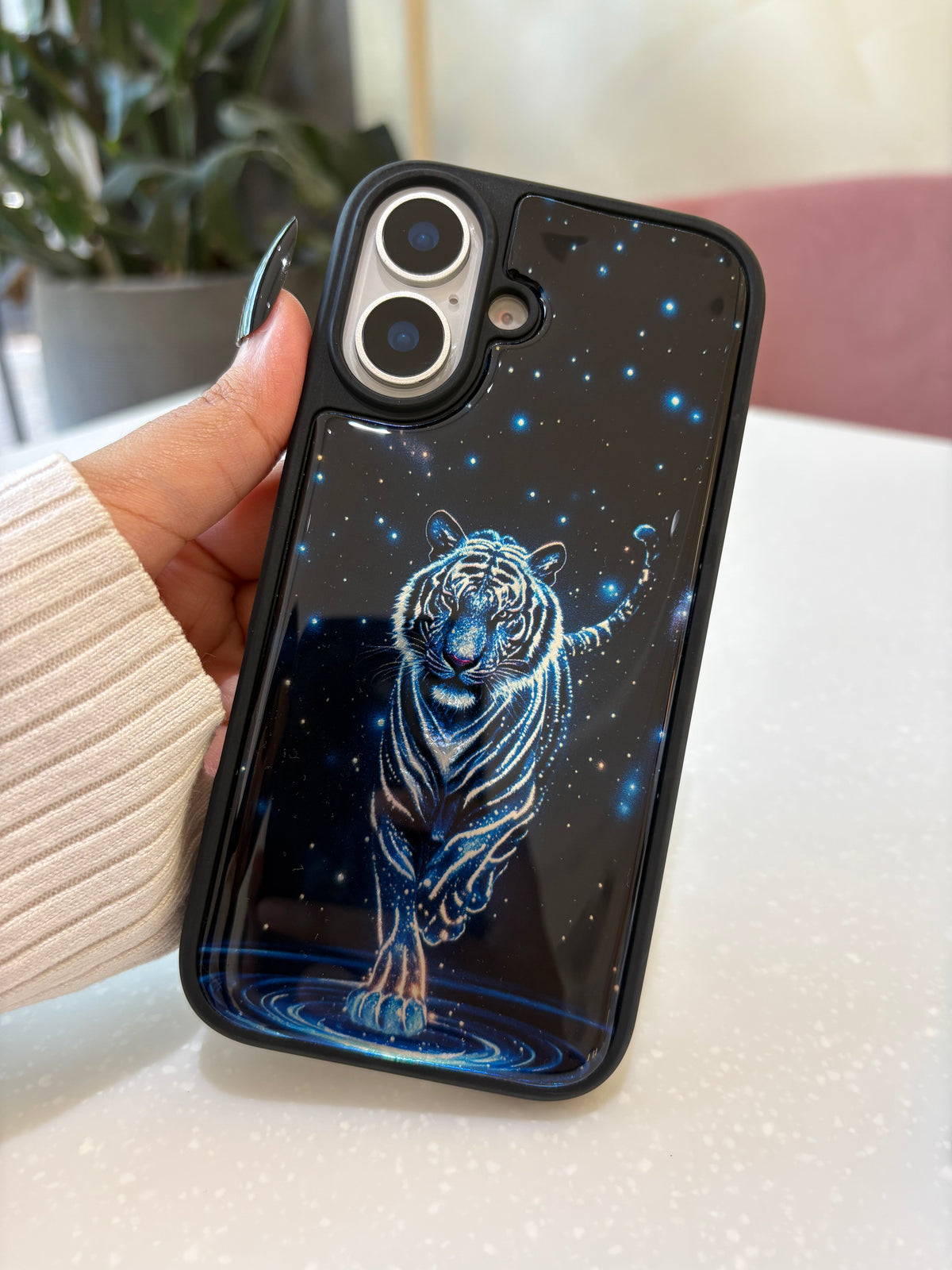 Galaxy Tiger iPhone Case