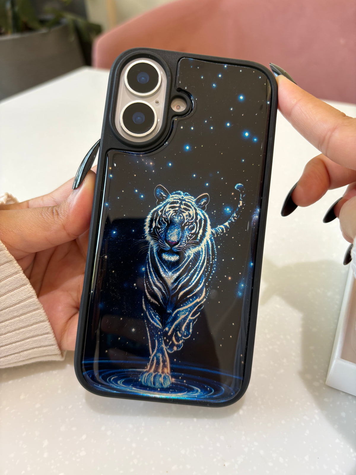 Galaxy Tiger iPhone Case