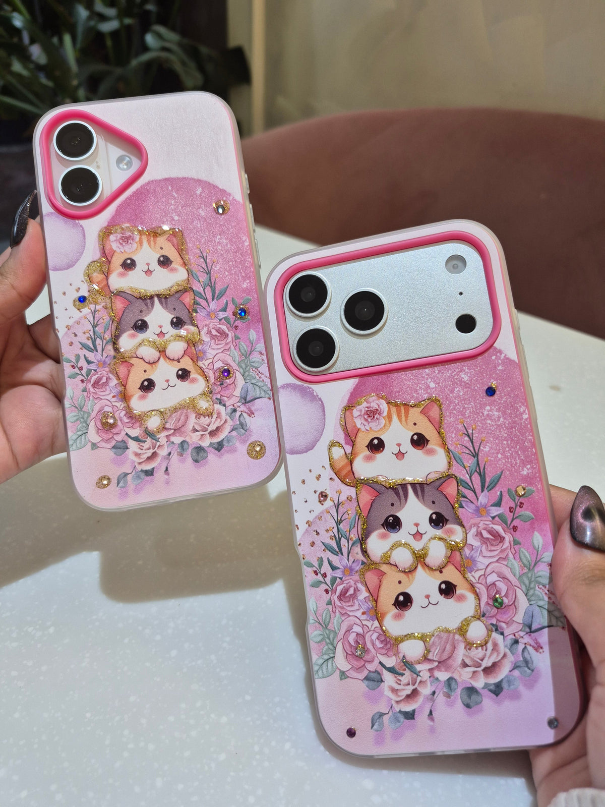 Stacked Kitty iPhone Case