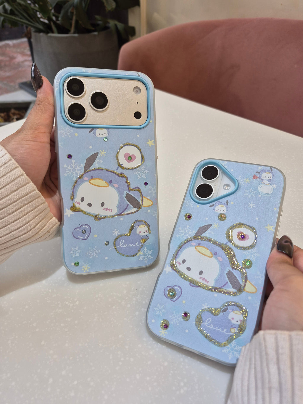 Dreamy Penguin iPhone Case