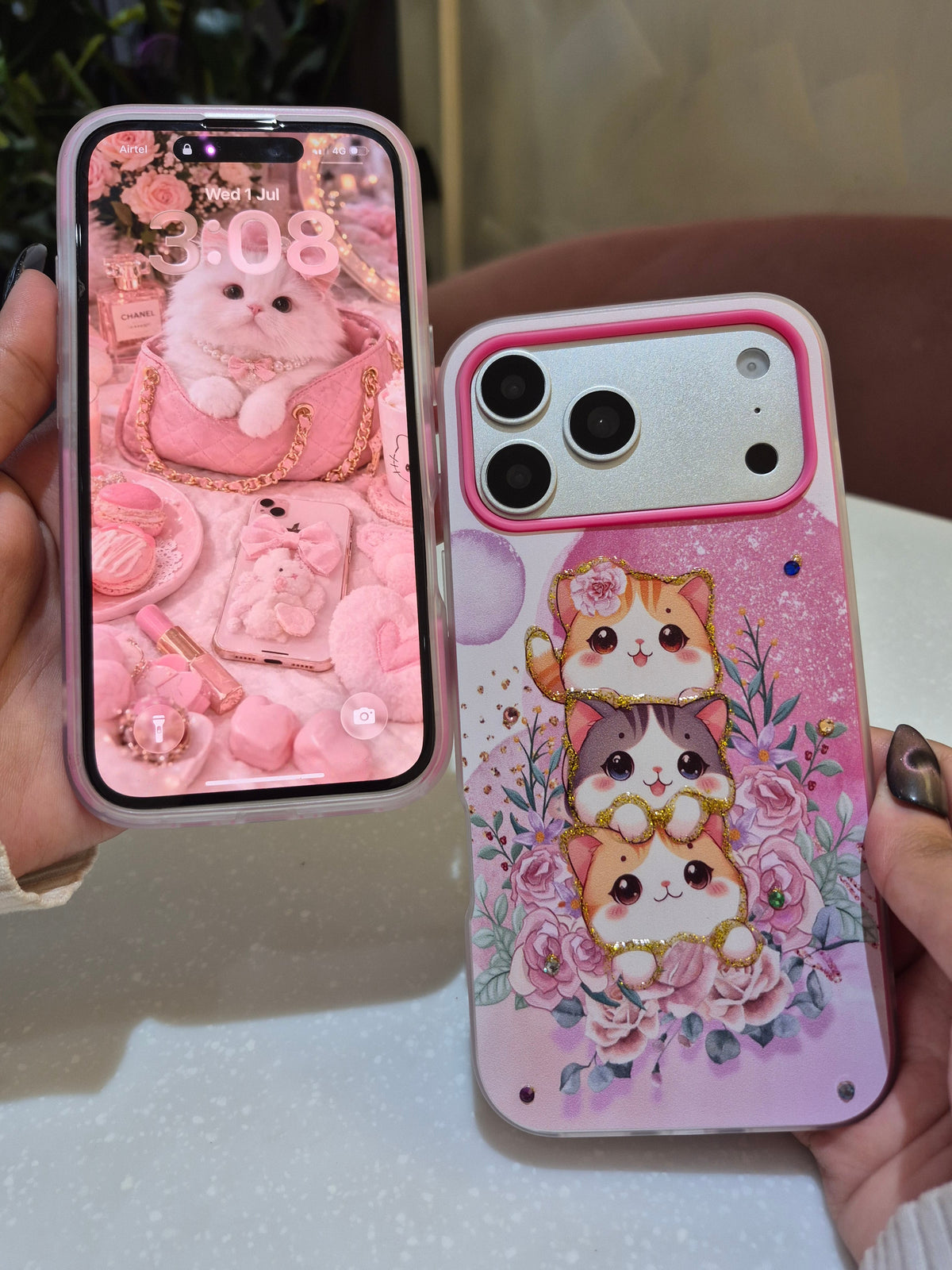 Stacked Kitty iPhone Case