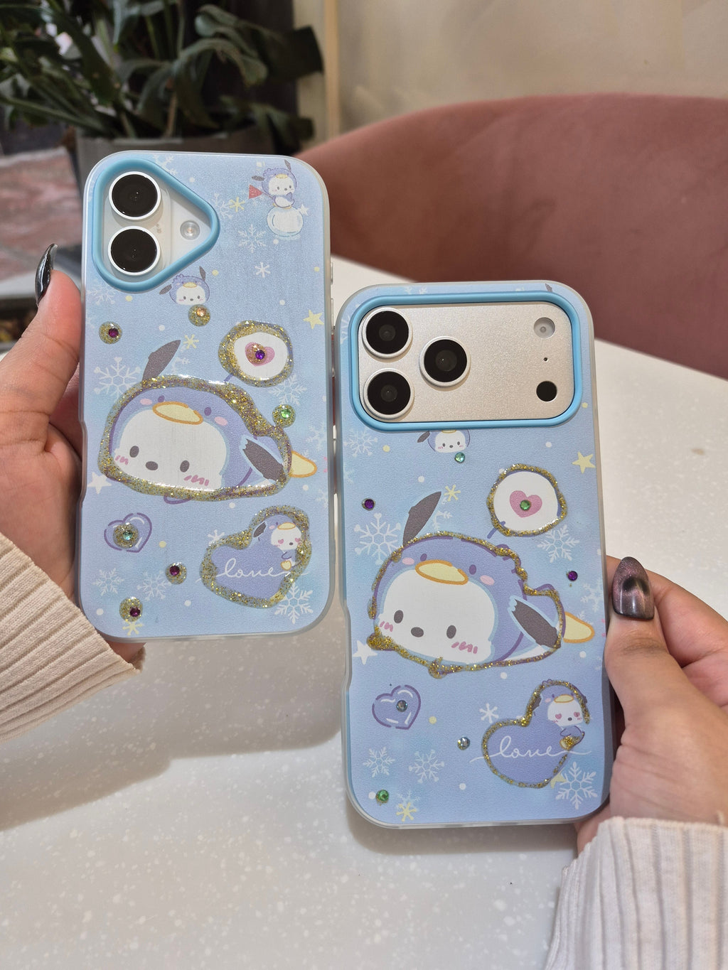 Dreamy Penguin iPhone Case