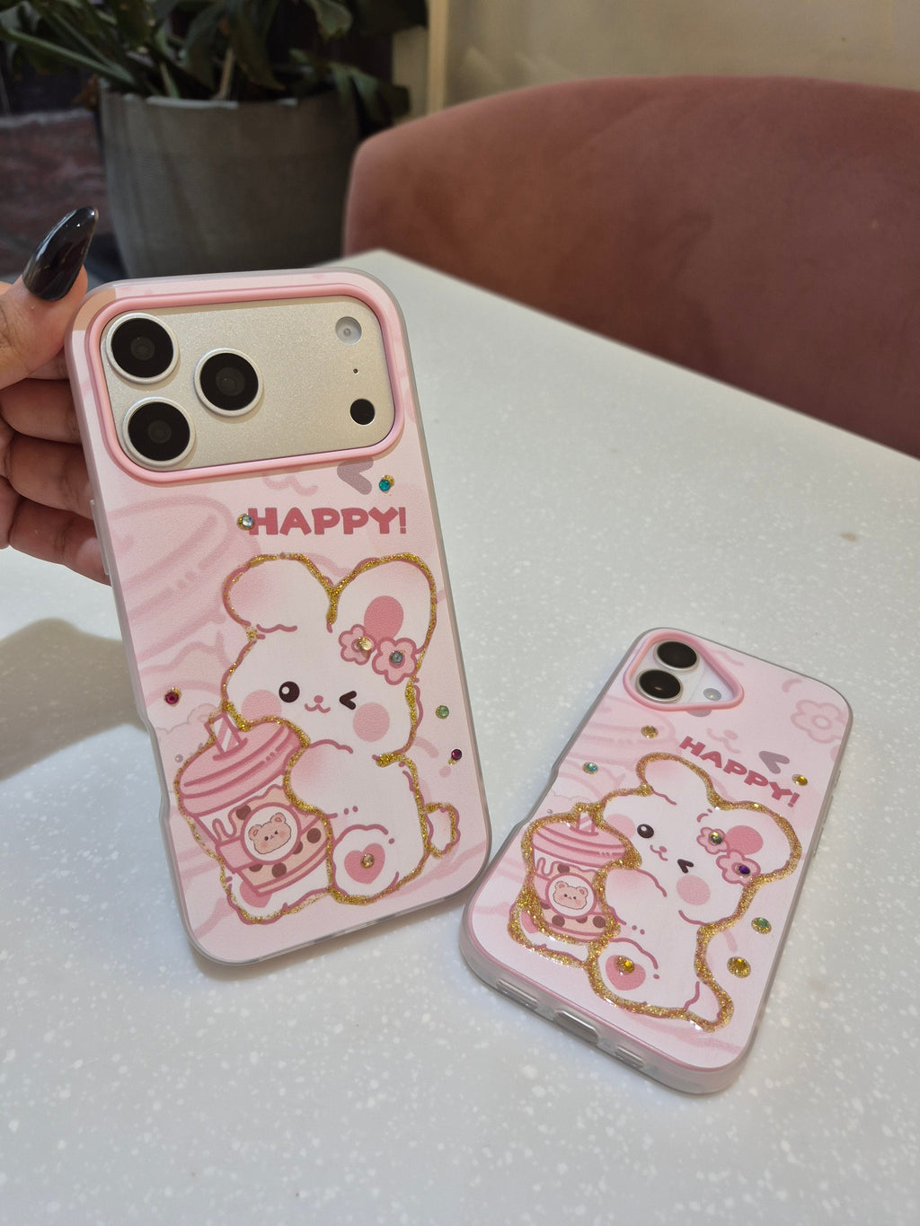 Happy Bunny iPhone Case