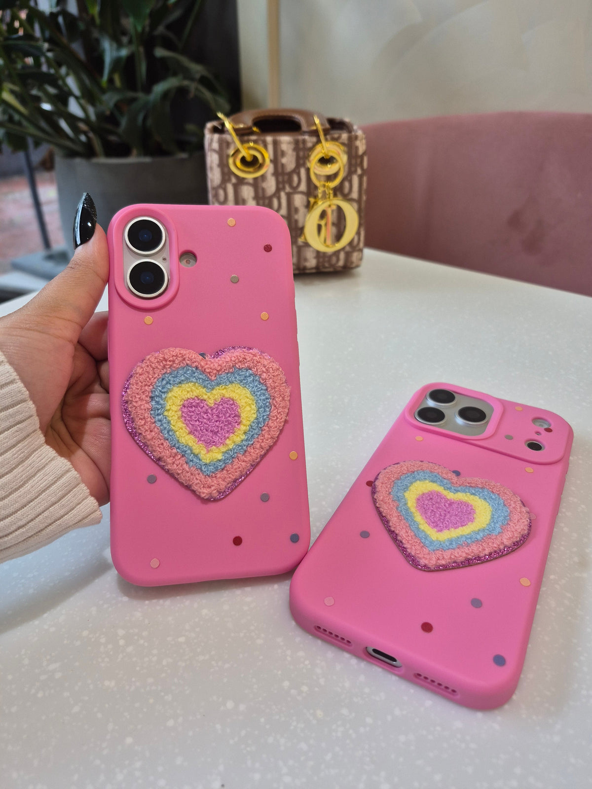 Rainbow Heart Case