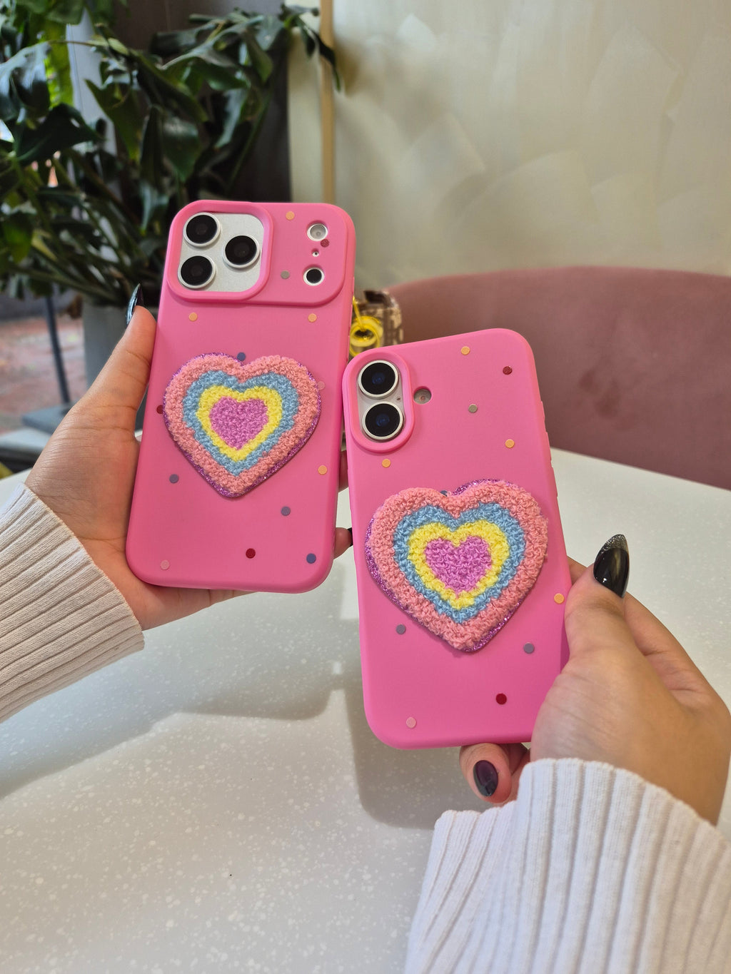 Rainbow Heart Case
