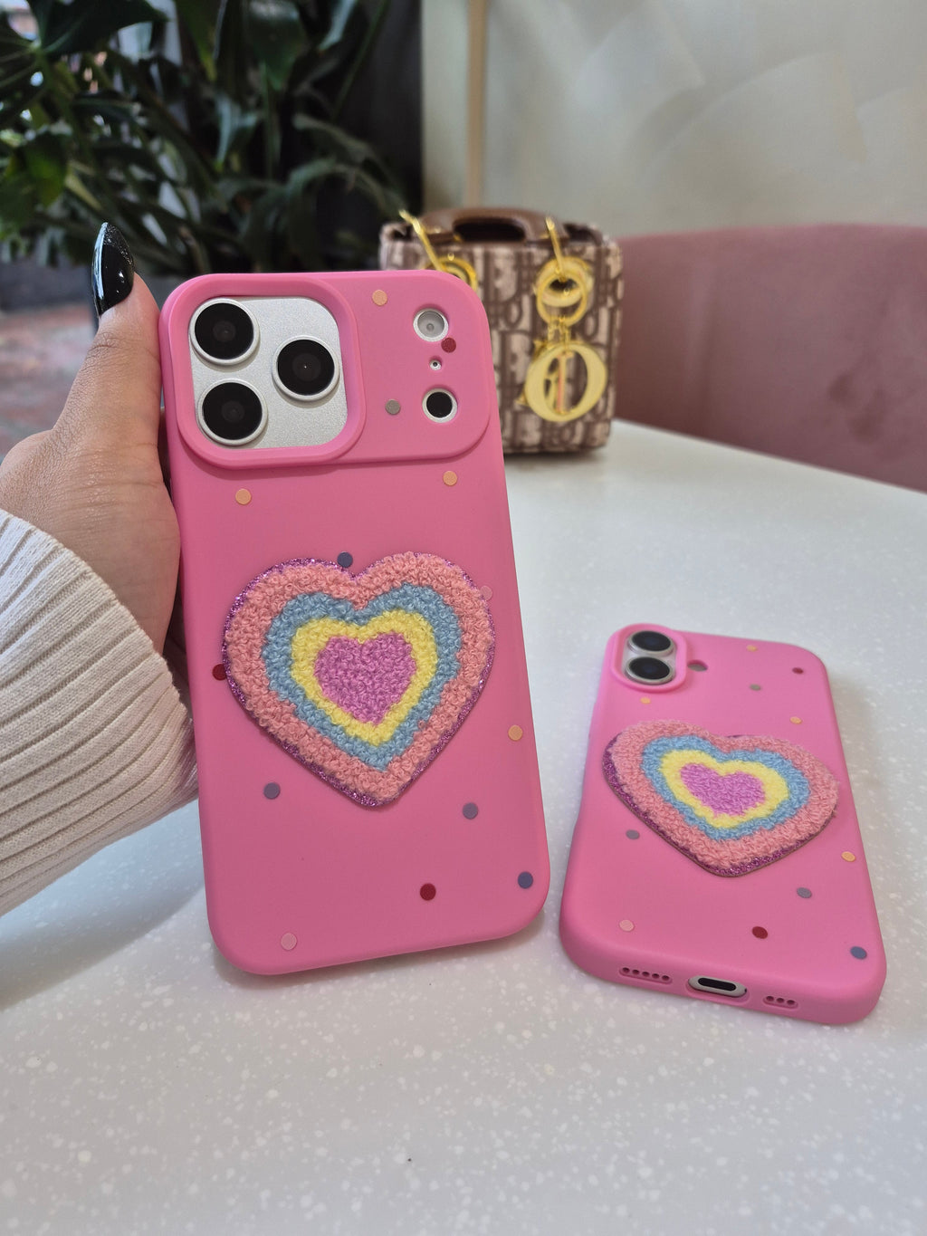 Rainbow Heart Case
