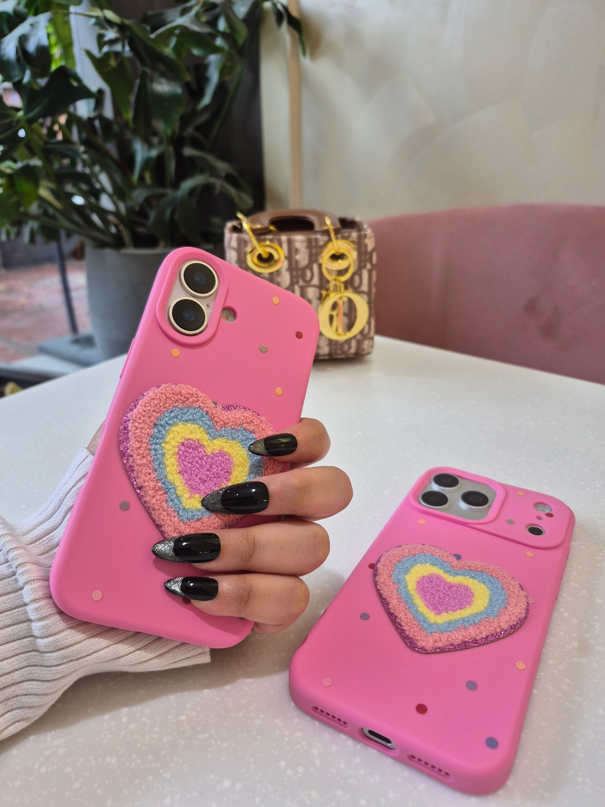 Rainbow Heart Case