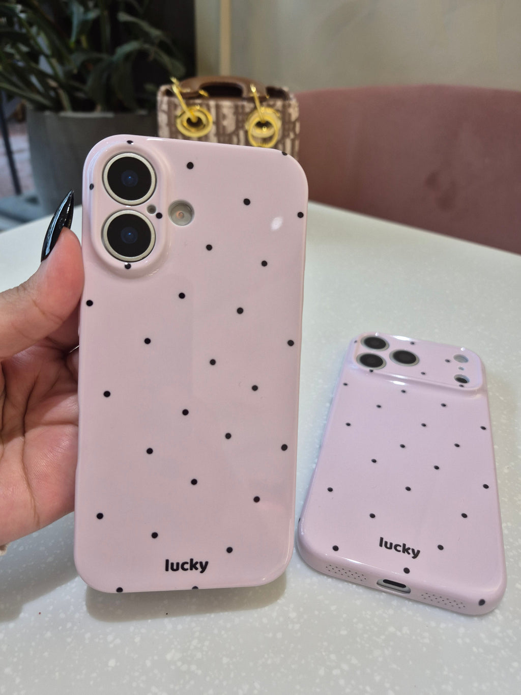 Lucky Dot Blush Case