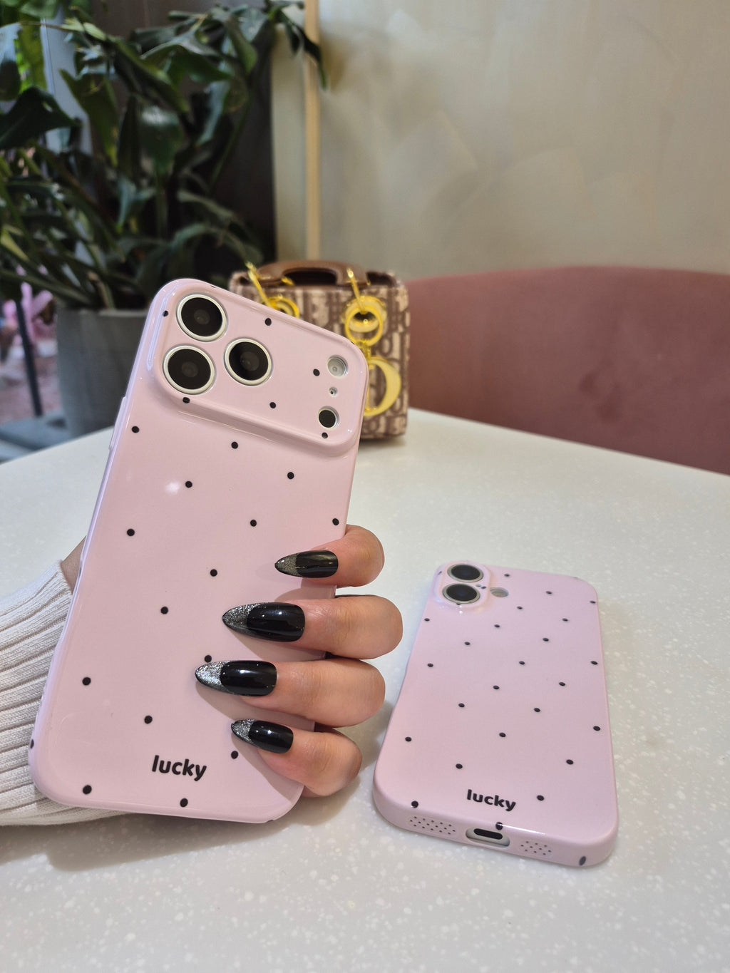 Lucky Dot Blush Case