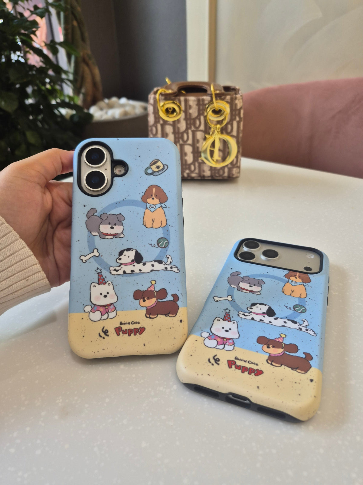 Playful Puppy Park MagSafe Case