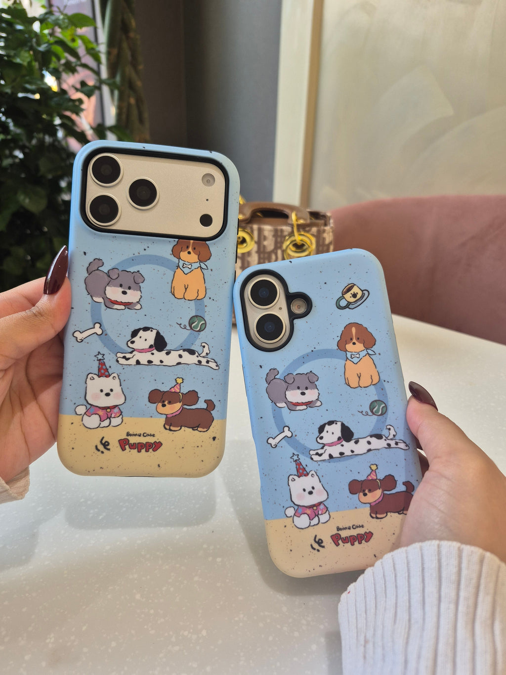 Playful Puppy Park MagSafe Case