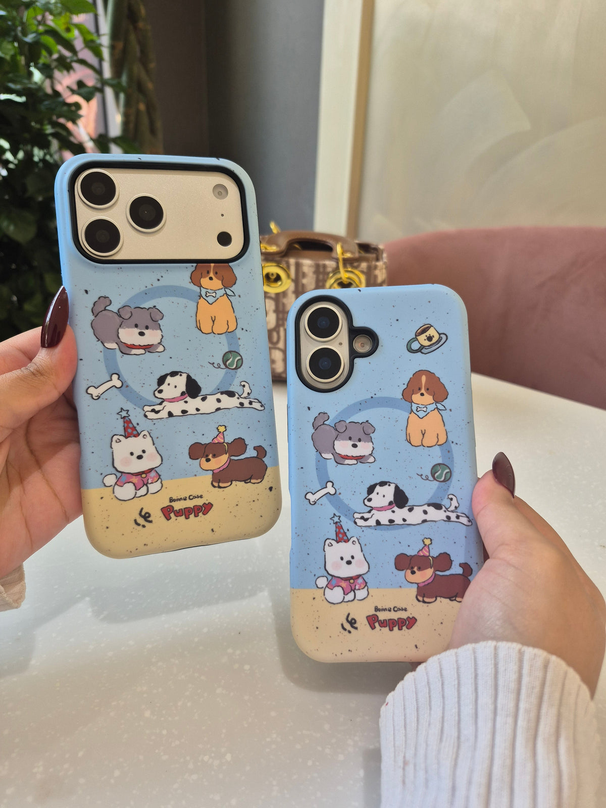 Playful Puppy Park MagSafe Case