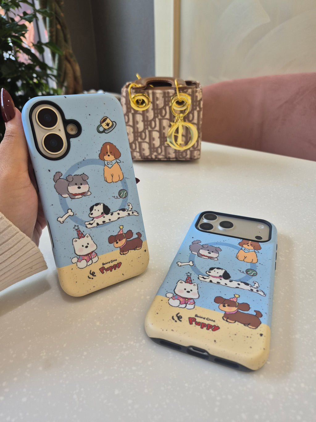 Playful Puppy Park MagSafe Case