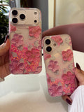 Sparkling Floral Garden QuickSand Case