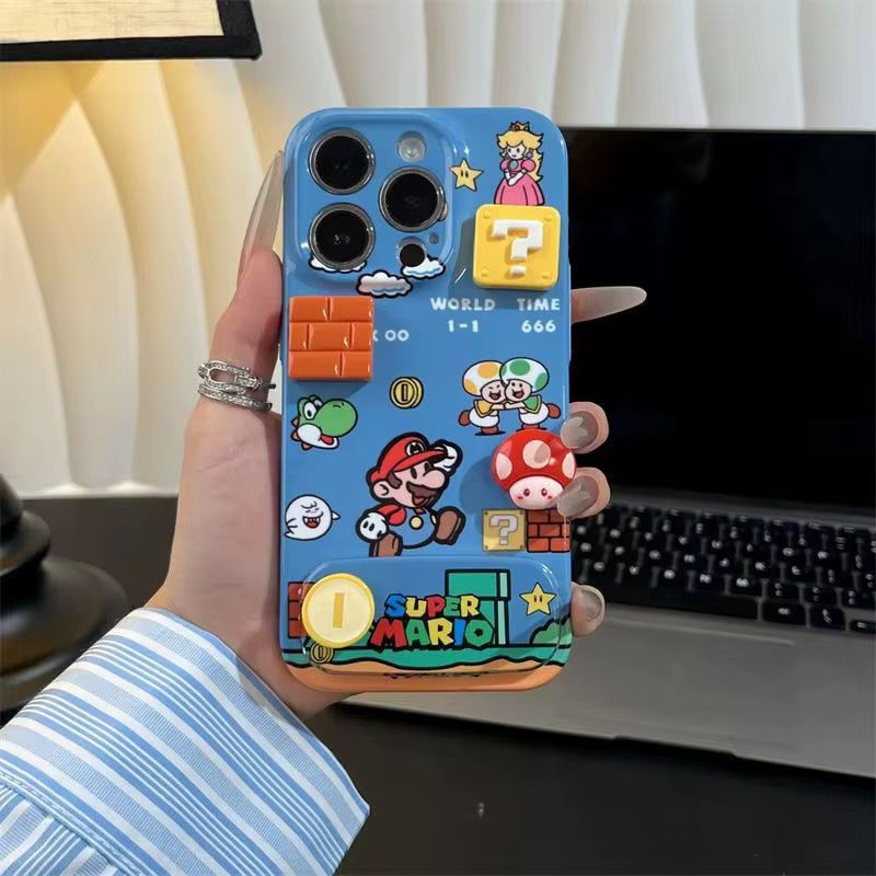 SUPER MARI0 iPhone Case