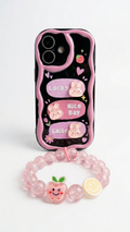 Cute Bunny with Charm Phone Case