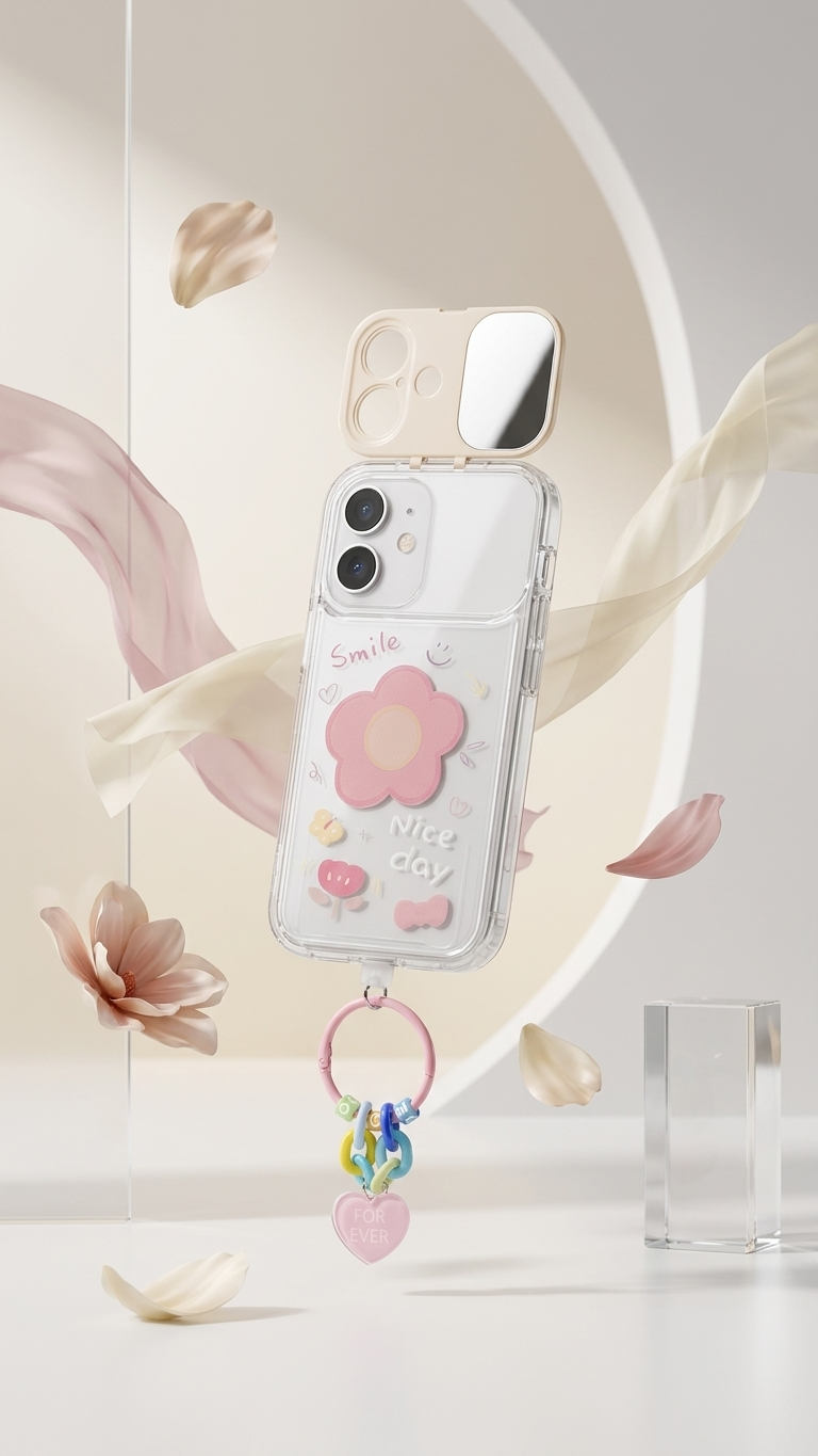 Forever Smile iPhone Case With Charm