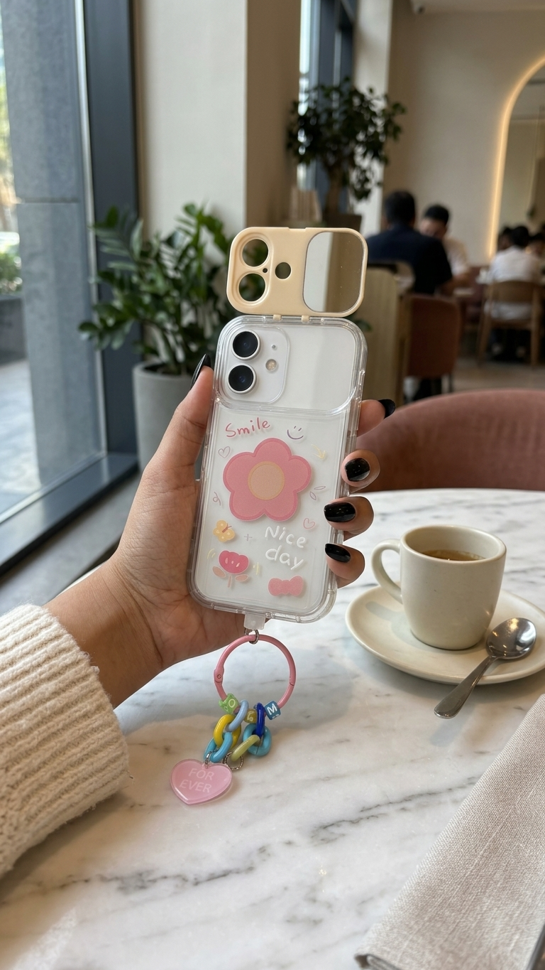 Forever Smile iPhone Case With Charm