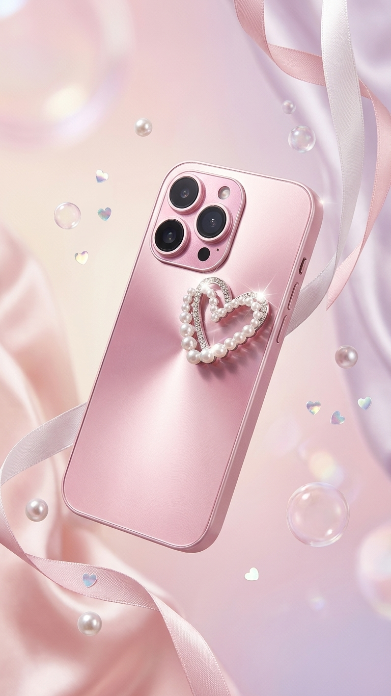 Pearl Heart iPhone Case