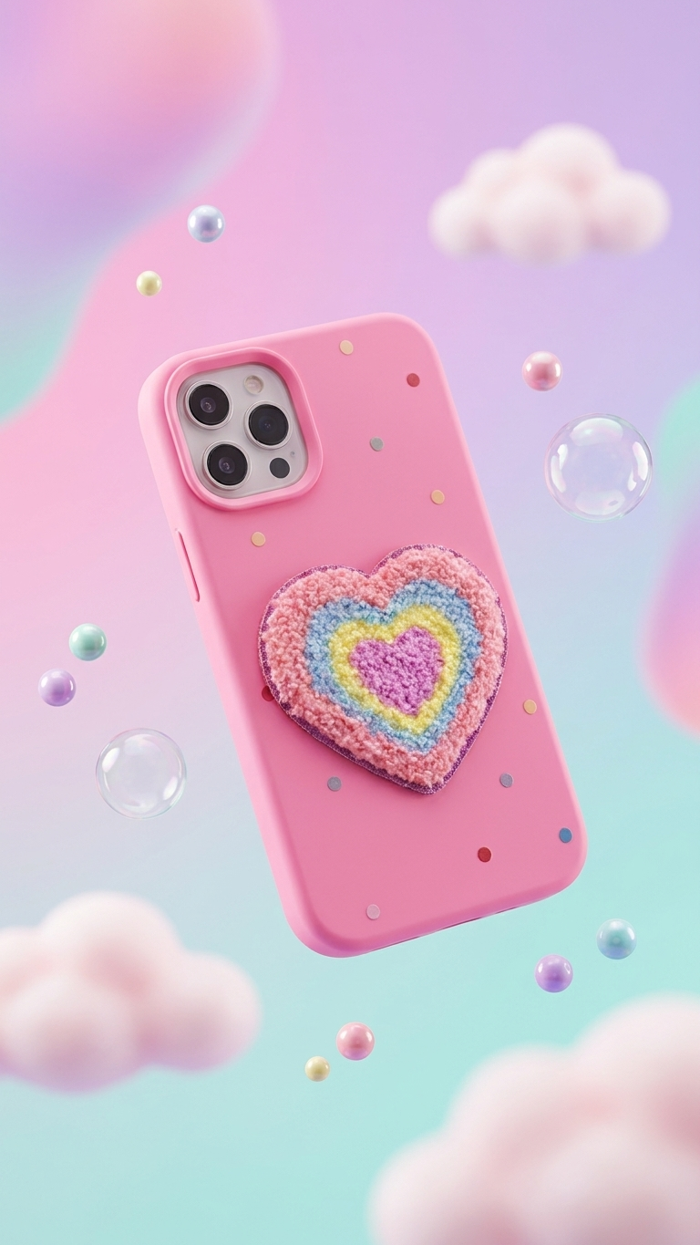Rainbow Heart Case