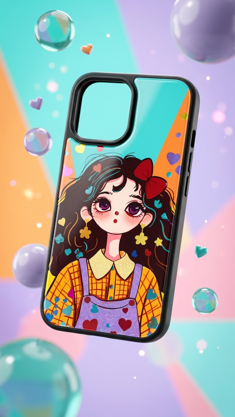 Cute Doll Girl Case