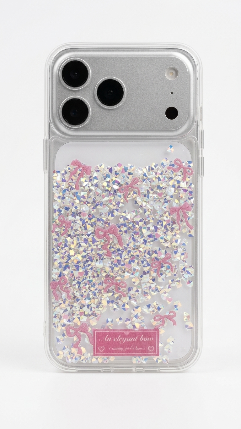 Sweet Ribbon Quicksand Case