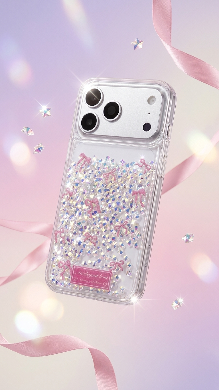 Sweet Ribbon Quicksand Case