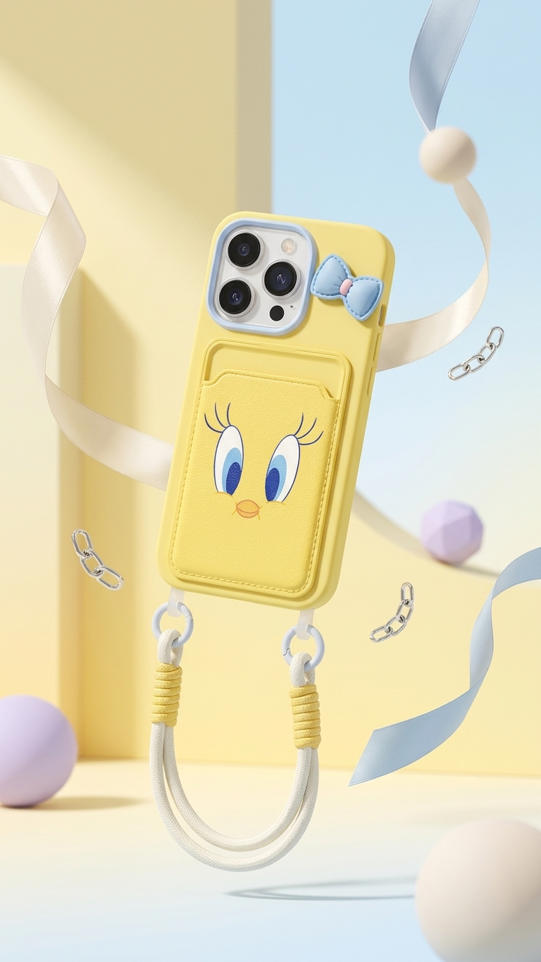 Adorable Goose Card Holder Case – Cute & Practical iPhone Cover