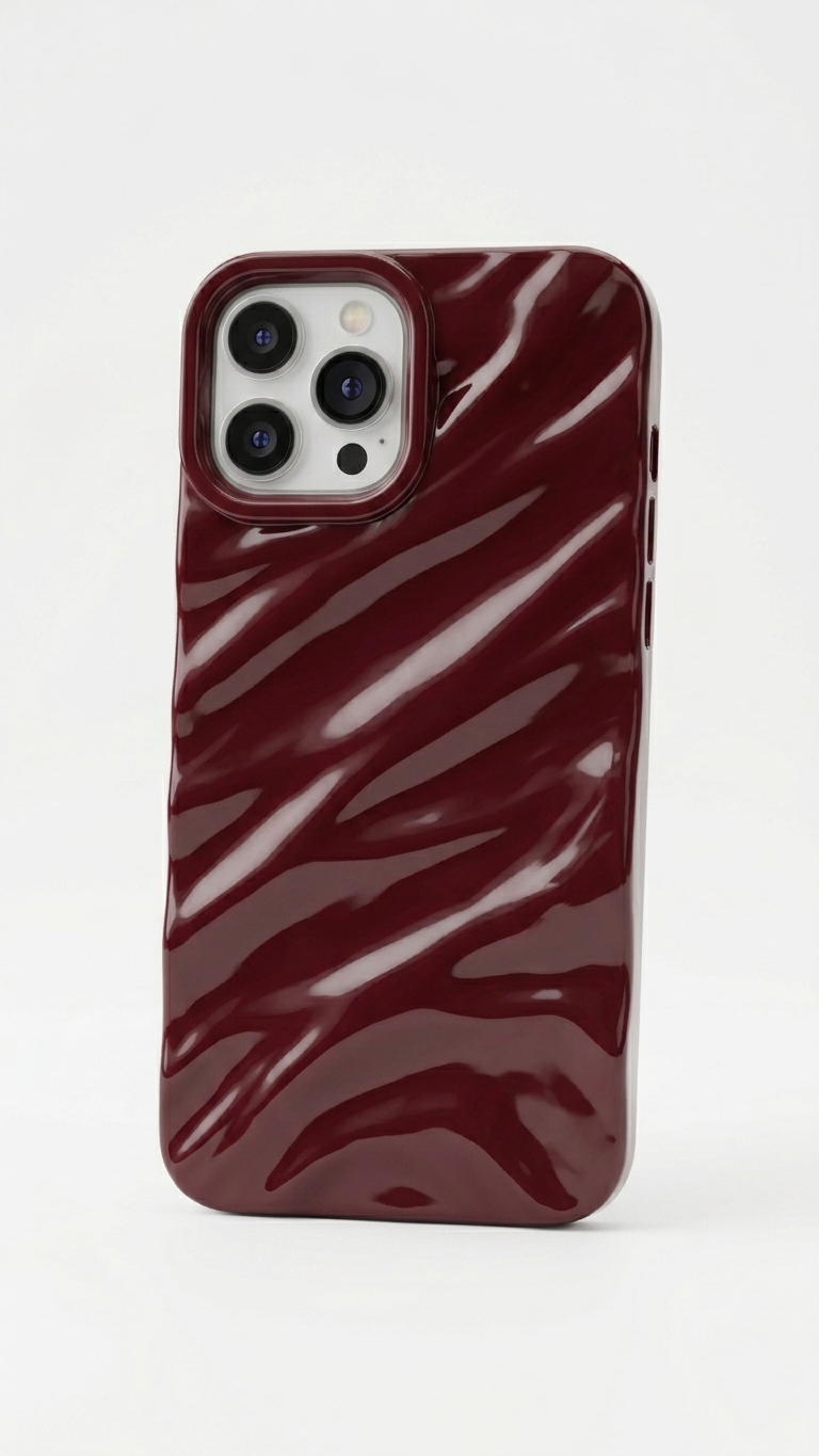 Wavy Designer Silicon Case for iPhone